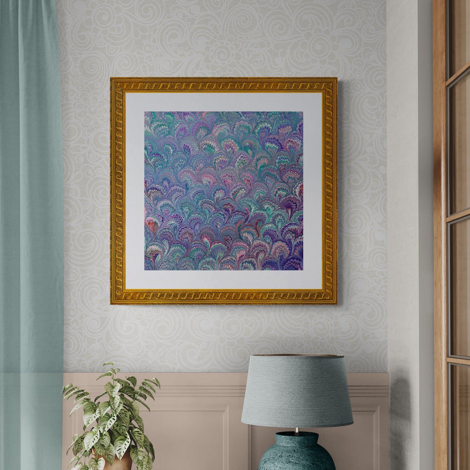 Fine Marbled Artwork